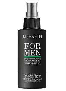 BIOEARTH FOR MEN DEODORANTE SPRAY NO GAS 100ML